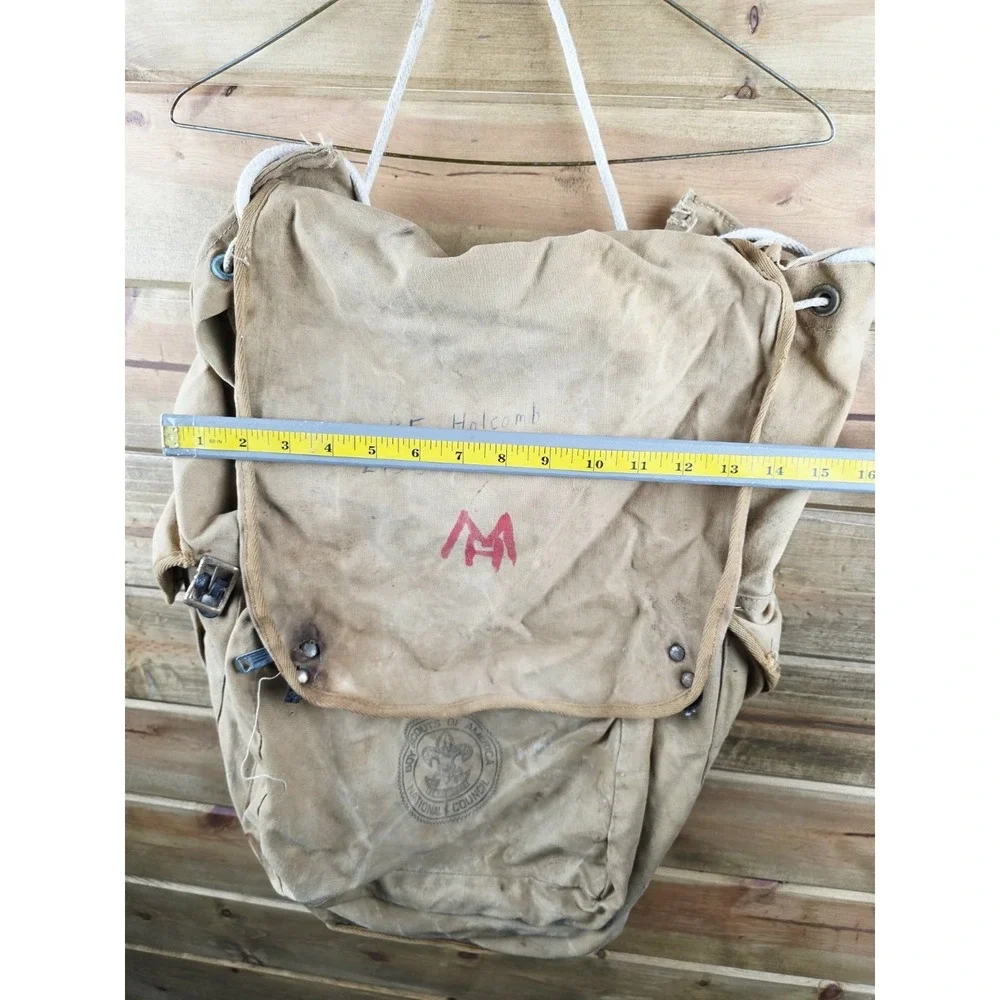 Vintage BSA Boy Scouts Of America No. 574 Yucca Pack Backpack Made in USA 1960's